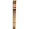 Ekena Millwork Merced Slat Smooth Bracket, Western Red Cedar, 3 1/2"W x 24"D x 36"H BKT04X24X36MRC06SWR - alternate 3